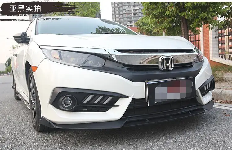 Для Honda Civic Body kit спойлер- Honda Civic 3C ABS задний спойлер передний бампер диффузор защитные бамперы