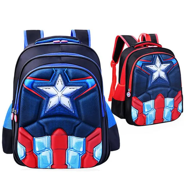 Captain America School Bags For Boys 3d Cartoon Children Backpack Captain America School Bags For Boys 3d Cartoon Children Backpack S Book Kids