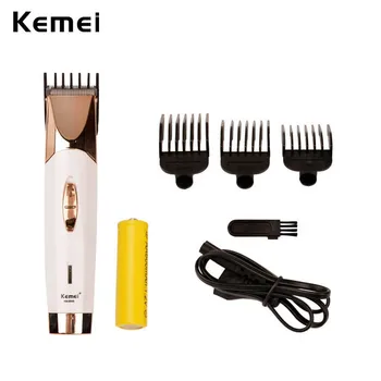 

Kemei 110-240V Hair Trimmer Dry Electric Charging Shaver Razor Beard Cutting Grooming Set Rechargeable Hair Clipper RCS139 P00