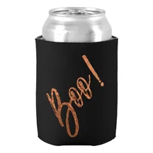 Boo! Хэллоуин оранжевый и черный Хэллоуин может охладитель Хэллоуин Подарок Пивные держатели для Хэллоуина вечерние держатели для напитков вечерние Декор