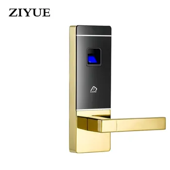 

Electronic Smart Home Door Lock Fingerprint Biometric Door Lock with Mechanical Key and Fob Card Key