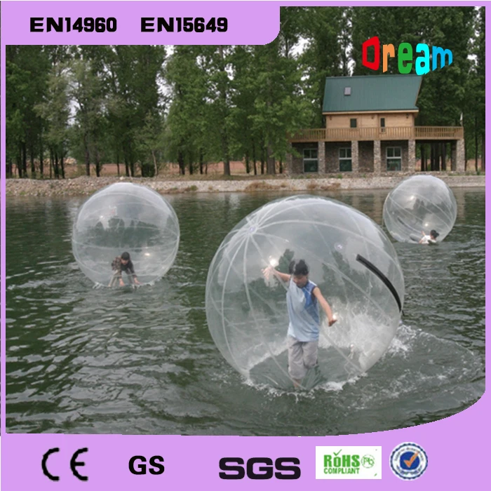 Прозрачный надувной шар для хомяка 2 м водный ходьбы воды|inflatable water walking ball|human hamster