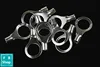 Free shipping RNB2-8 Non-insulated ring terminal electrical wire crimp naked connector for AWG 16-14 ► Photo 3/3