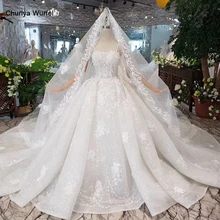 HTL316 свадебное платье без бретелек с вуалью без рукавов бальное платье ручной работы как белое свадебное платье gelinlik