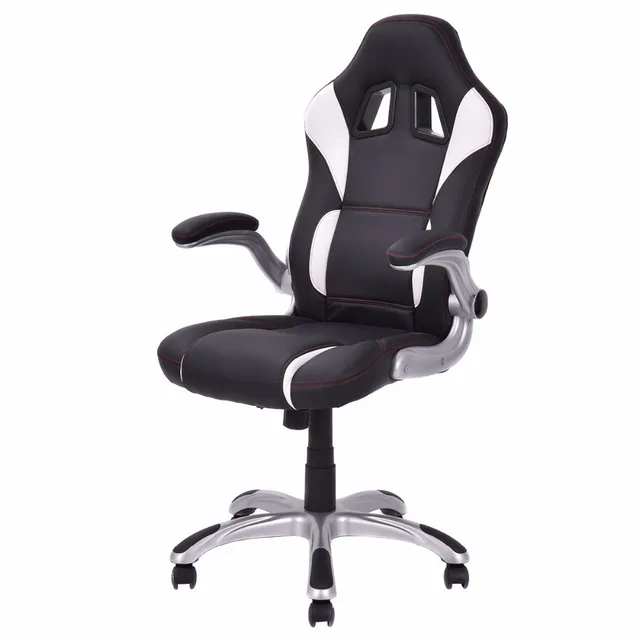 Goplus High Back Executive Racing Style Office Chair Pu Leather Goplus High Back Executive Racing Style Office Chair Pu Leather Adjule Armrest Lifting Swivel Computer Gaming Hw52841