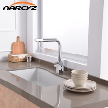 Квадратный фильтр смесители кухня 3 способа водопроводный кран с двумя рычагами кухня хромированный смеситель Musluk на бортике кран водоочистителя XT-36