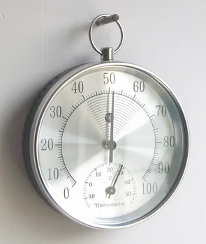 

10cm Diameter Indoor Wall hanging Wet Thermometer Hygrometer