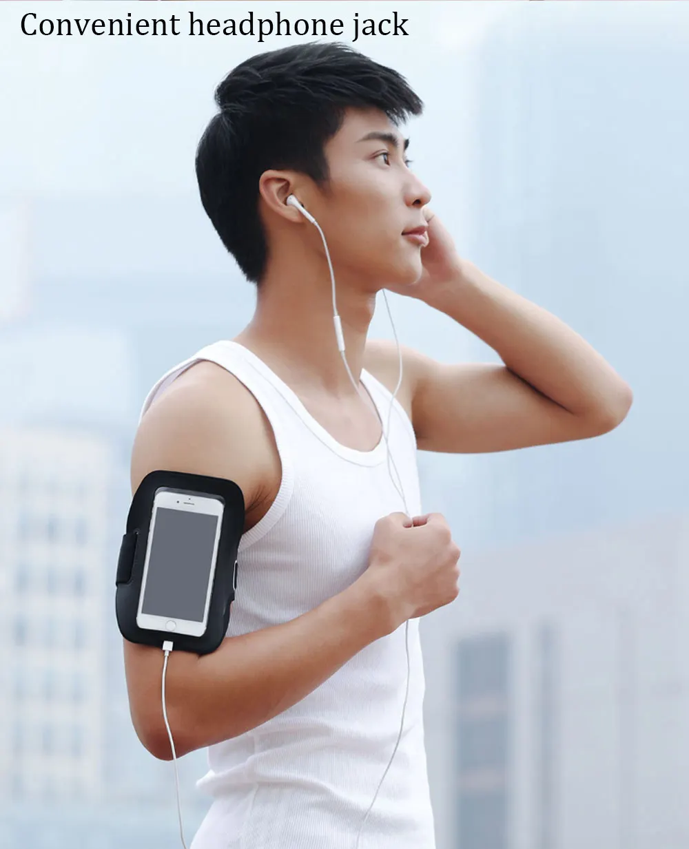 Xiaomi YUNMAI 6 Inch Waterproof Arm Bag Phone Holder Outdoor Sports Running Reflective Pouch For iPhone X (6)