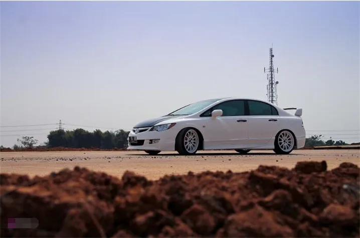 Для HONDA Civic спойлер 2006-2011 FD2 Высокое качество ABS Материал заднее крыло праймер цвет задний спойлер