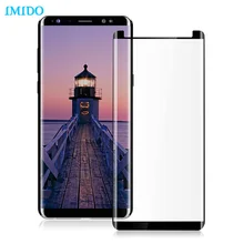IMIDO Case Friendly Tempered Glass For Samsung Galaxy Note8 3D Curved Screen Protector Protective Film For Samsung Galaxy Note 8