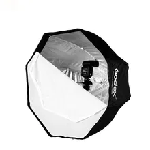 120 см Godox переносной восьмиугольный зонт для софтбокса зонтичный рассеиватель для вспышки Speedlite CD15