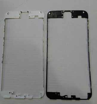 

DHL Shipping 100pcs/lot Front Bezel with hot glue LCD & touch screen frame front bezel supporting bracket for iPhone 6 Plus 5.5"