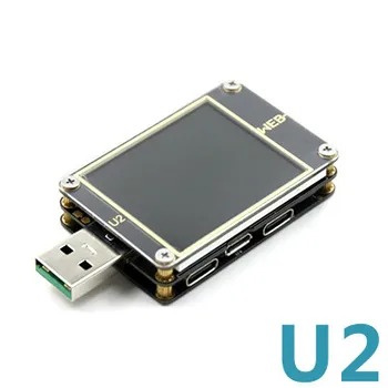 

U2 Current Voltmeter USB Tester QC4+PD3.02.0 PPS Fast Charging Protocol Capacity Detection