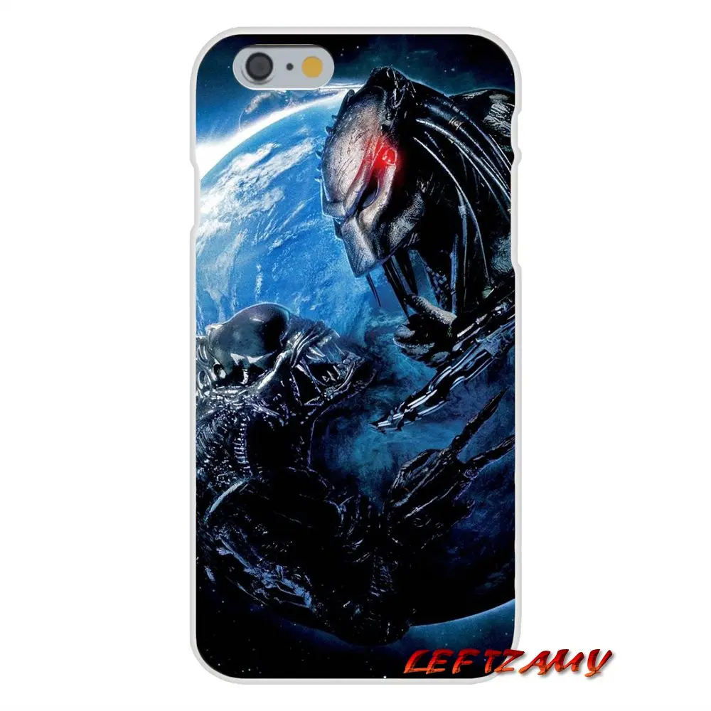 Роскошный Гибридный Силиконовый чехол Alien vs Predator для Samsung Galaxy S4 S5 MINI S6 S7 edge S8 S9 S10 Plus