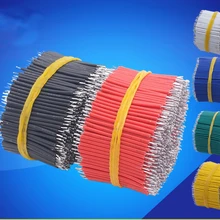1000 шт OD 1,2 мм 26AWG припой провод электронный изолированный с двойной обмоткой пластины цветной провод кабель скачок провод для arduino