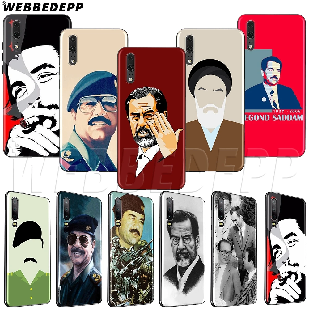 

WEBBEDEPP Saddam Hussein TPU soft case for Honor 6A 7A 7C 7X 8 8X 8C 9 10 Lite Pro Note