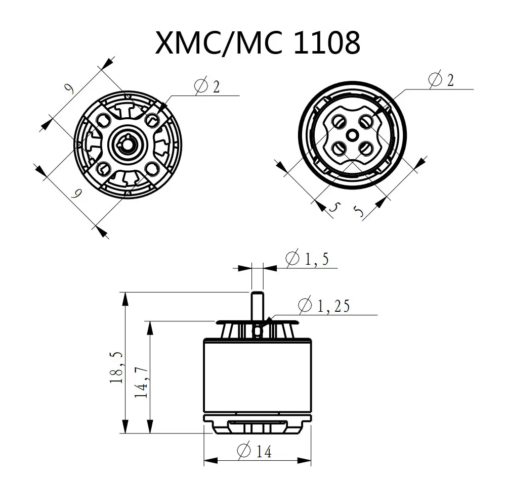 1 S Micro мощность комбинированная система с 1106/1108 двигатель, ESC, Servo, пропеллер для размах крыльев ниже 500 мм, летающий вес менее 100 г