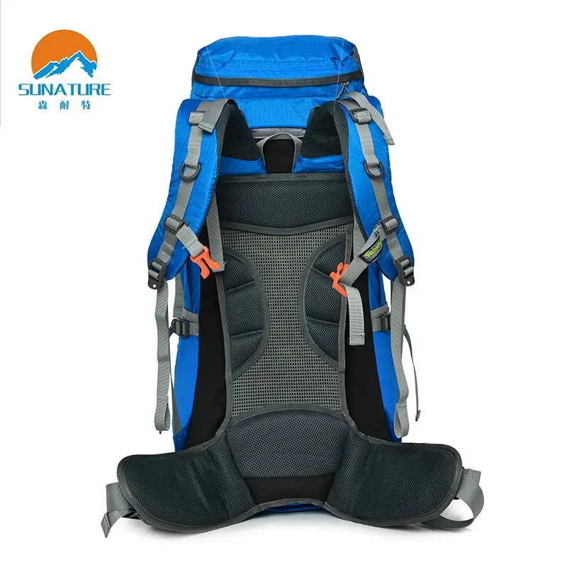 Sunature профессиональный рюкзак для альпинизма, сумка на плечо, велосипедный Рюкзак Для Езды, оборудование, непромокаемый Чехол 50л+ 5л