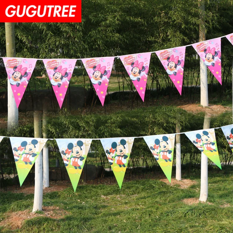 

GUGUTREE PARTY 2.2m pink blue green red mouse banners wedding event christmas halloween festival birthday party HY-419