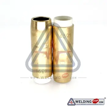 

Gas Nozzles 4391 (5/8") for Bernard MIG Welding Gun Torch PK2 (Red Copper)