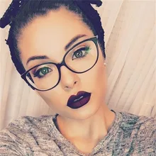 Модные женские очки кошачий глаз, оправа, мужские Оптические очки, ретро очки, компьютерные очки, прозрачные очки HA-77