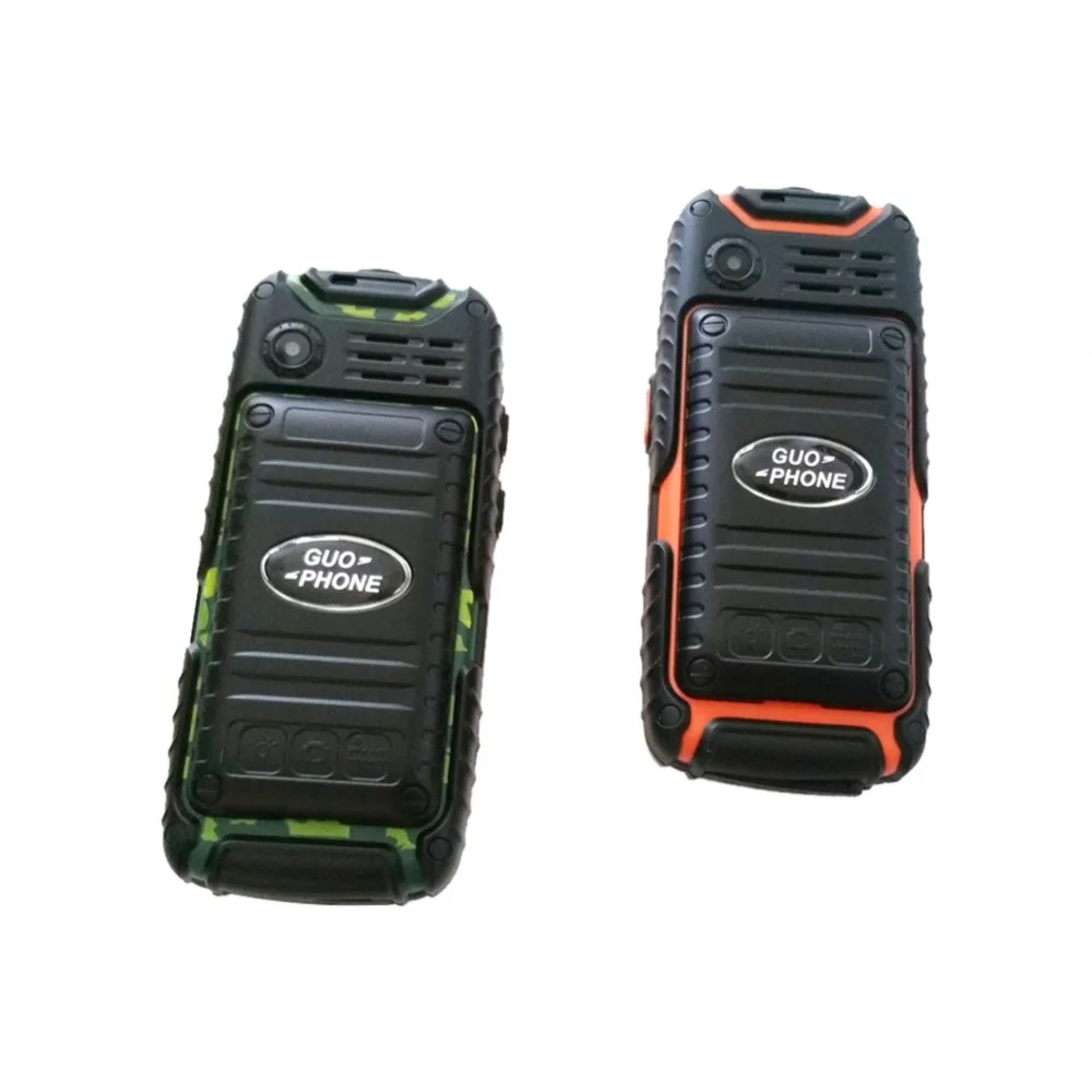 Guophone A6 9800mAh Power Bank Mobile Phone Daily Waterproof 2.4