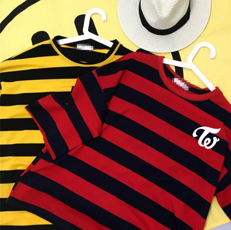 TWICE Striped T-Shirts