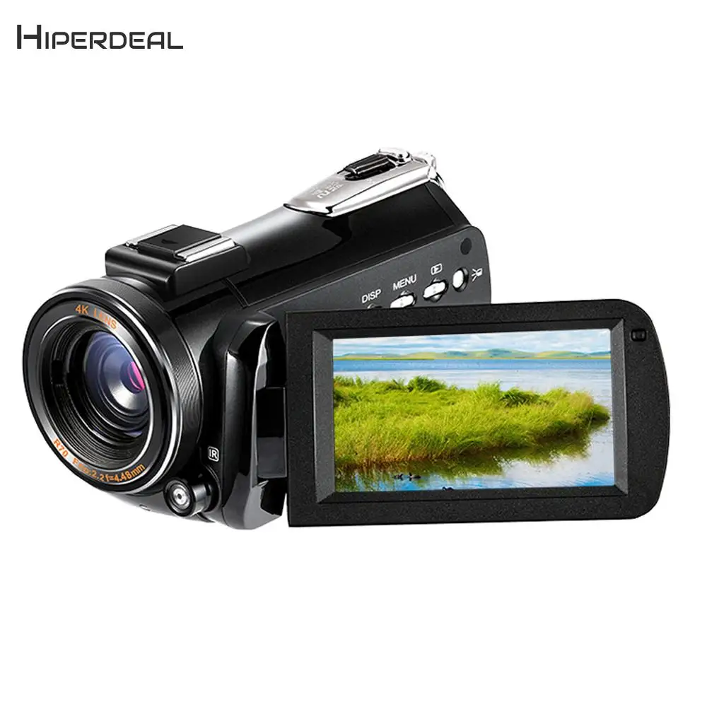 HIPERDEAL ORDRO AC3 4K Ultra FHD 60FPS Video Camera Wifi Video Camcorder APP MIC 1080P Standrad Professional Digital Camera