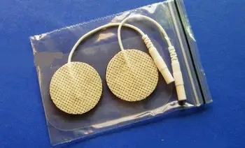 

20pcs Replacement Electrode Pads Round TENS Machine Self-Adhesive Pads