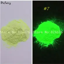 10 г желтый светящийся люминисцентный фосфорный порошок, DIY ногтей эмаль порошок светящийся порошок, блеск для ногтей Декоративный пигмент