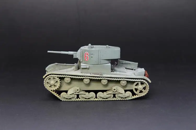 Второй мировой войны русский T-26 зимний камуфляж № 6 1/72 модель танка готовая S-MODEL