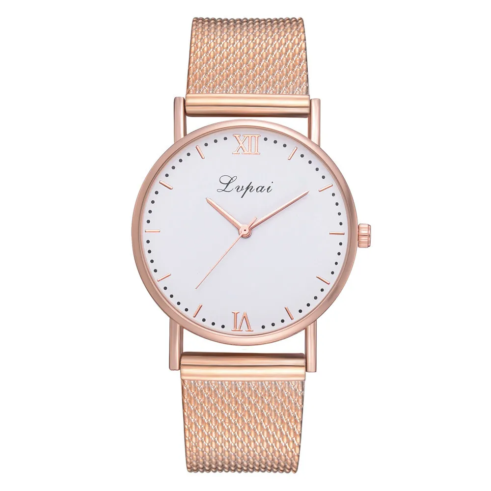 P723 Lvpai Women's Casual Quartz Silicone strap Band Watch Analog Wrist Watch
