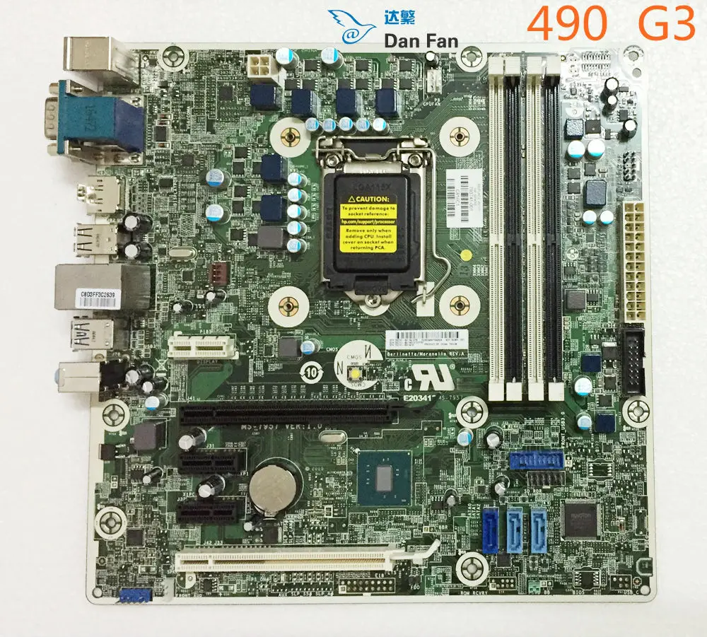 793741 001 For HP ProDesk 490 G3 Desktop Motherboard 793305 001 MS 7957 VER:1.0 LGA1151