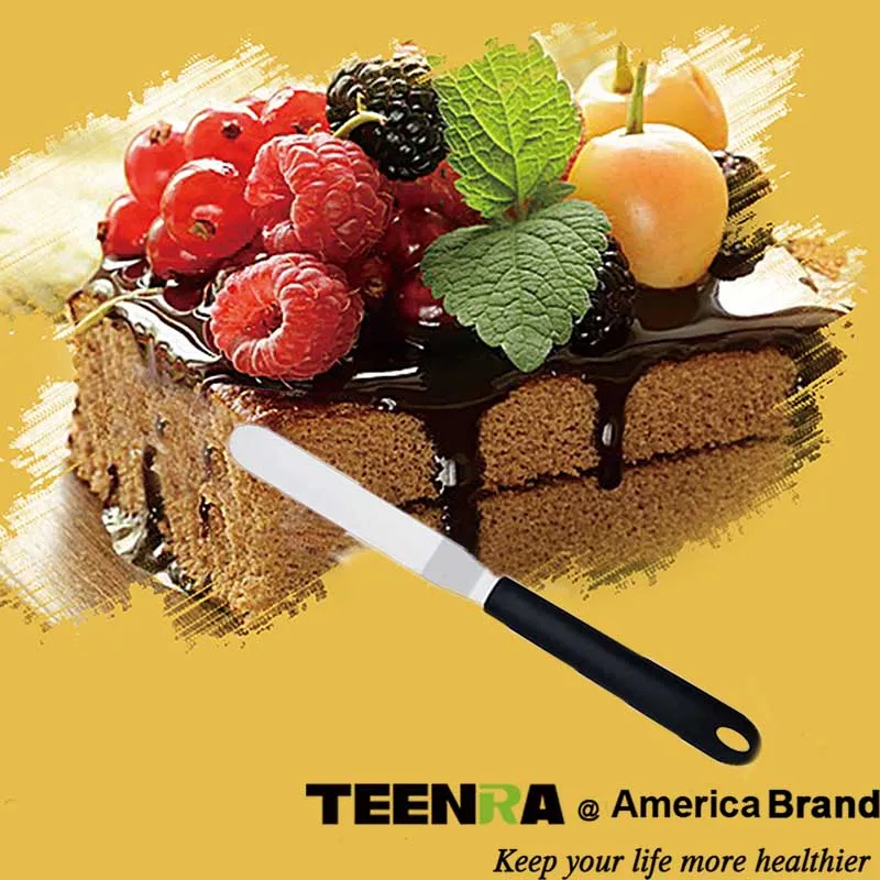 TEENRA 6/8/10 дюйма нож для масла из нержавеющей стали кремового торта шпатель