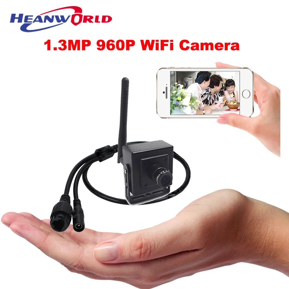 Супер Мини WiFi камера Микрофон 960 P 1.3MP hd sd слот внутренняя безопасность жилища камера s IP ONVIF беспроводная CCTV IP Cam электронная почта