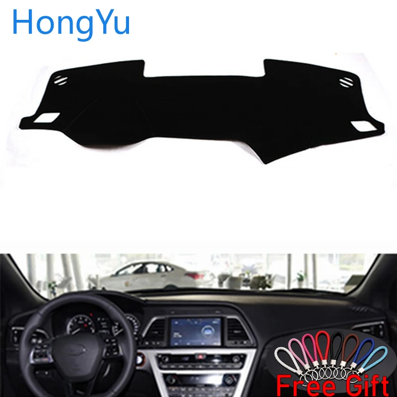 

For Hyundai 9th Sonata 2015 - 2018 Interior Accessories Auto Car Dashboard Cover Dash Mat Board Pad Carpet Dashmat Anti-UV Mats
