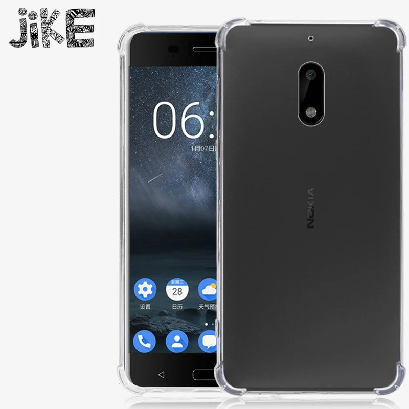 JIKE For 8 Case Shock-resistant Shockproof Silicone Soft Transparent TPU Cover | Мобильные телефоны и аксессуары