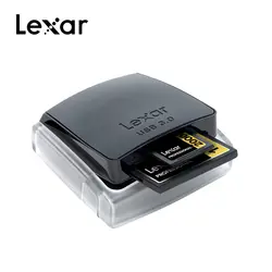 2019 популярный Lexar fashion 2 в 1 Высокоскоростной USB 3,0 с двумя слотами считыватель для sd-карт/карта памяти устройство для чтения карт памяти