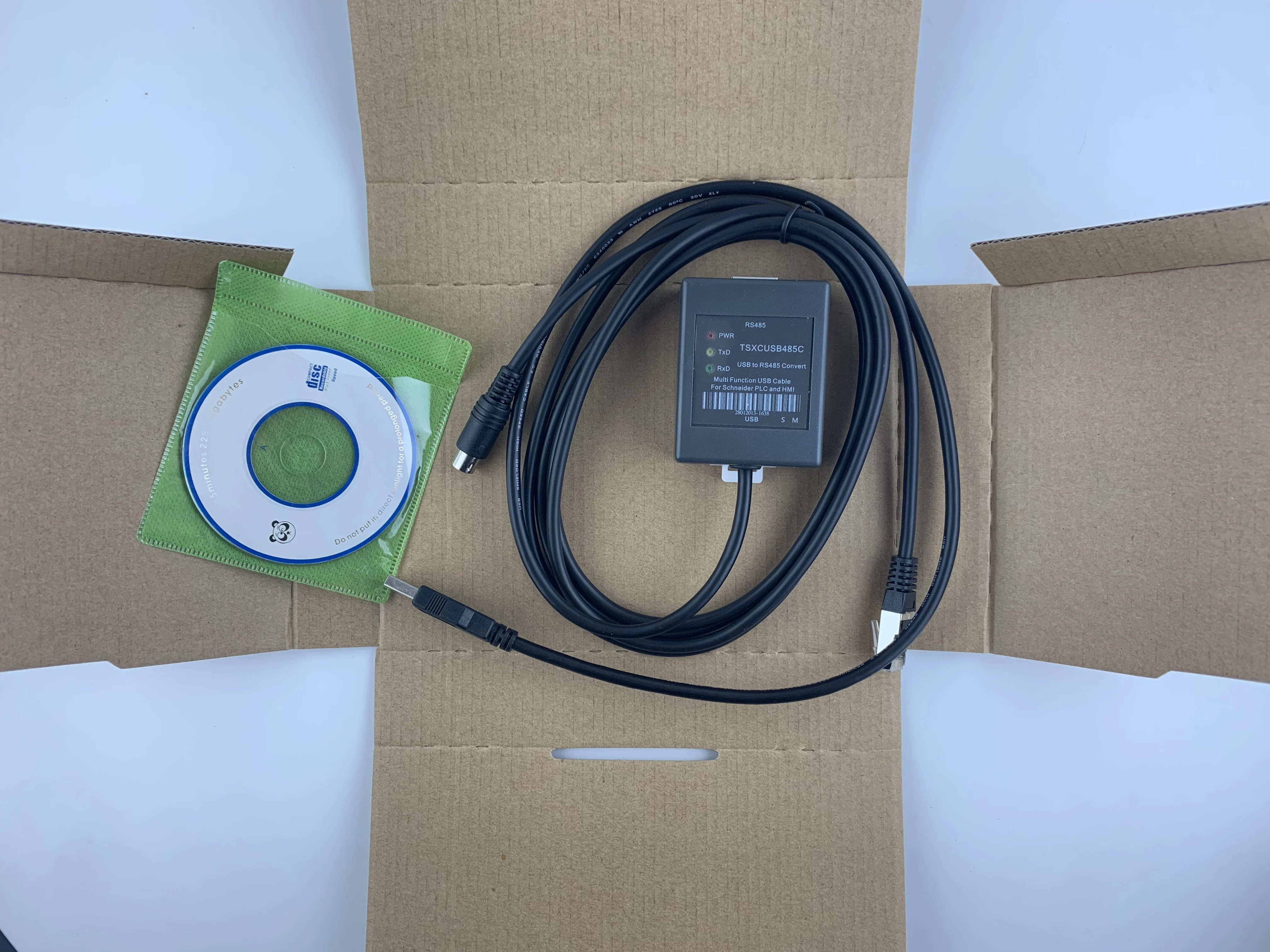 

TSXCUSB485C TSXCUSB485 USB interface Schneider PLC multifunction programming cable with switch