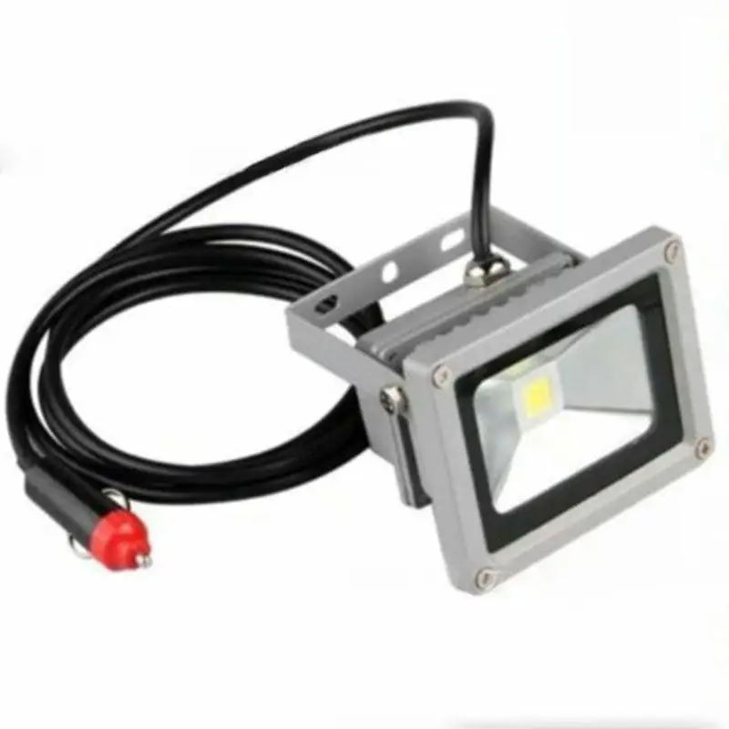 New Rechargeable Flood Spot Light Car Charger Vehicle Portable 10W 12V LED Camping