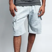 Мужские летние шорты, повседневные шорты для бега, брендовые шорты с эластичной резинкой на талии, мужские шорты для тренажерного зала, шорты для фитнеса бодибилдинга