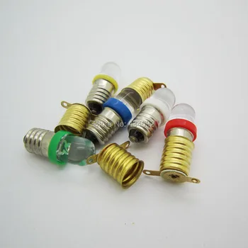 

Free Shipping Copper Alloy Led Lamp Base E10 LAMP Holder With Solder Tags 100PCS/LOT