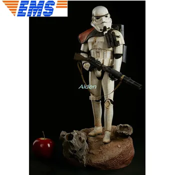 

25" Sandtrooper Statue 300150 Bust Simulation Full-Length Portrait Creative Art Craft GK Action Figure PF Toy BOX 62CM B1114