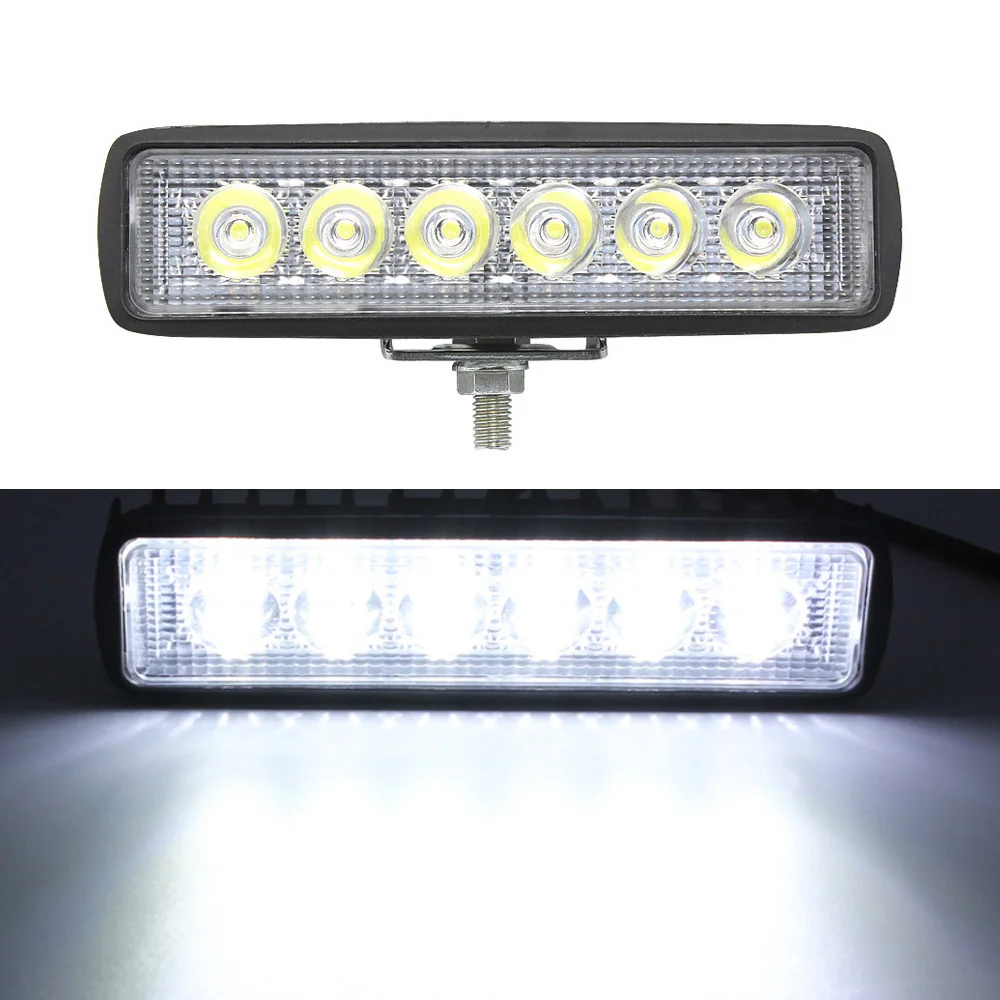 18w DRL LED Spot Flood Work Light Worklight 12V 4WD led work lights for