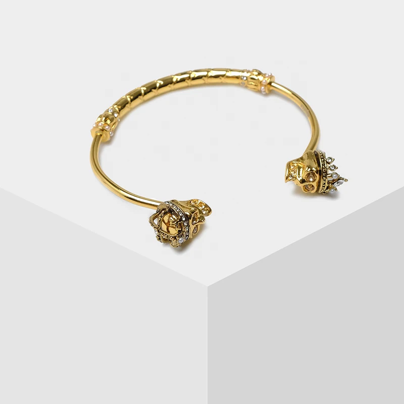 

Skull design vintage pearl bangles