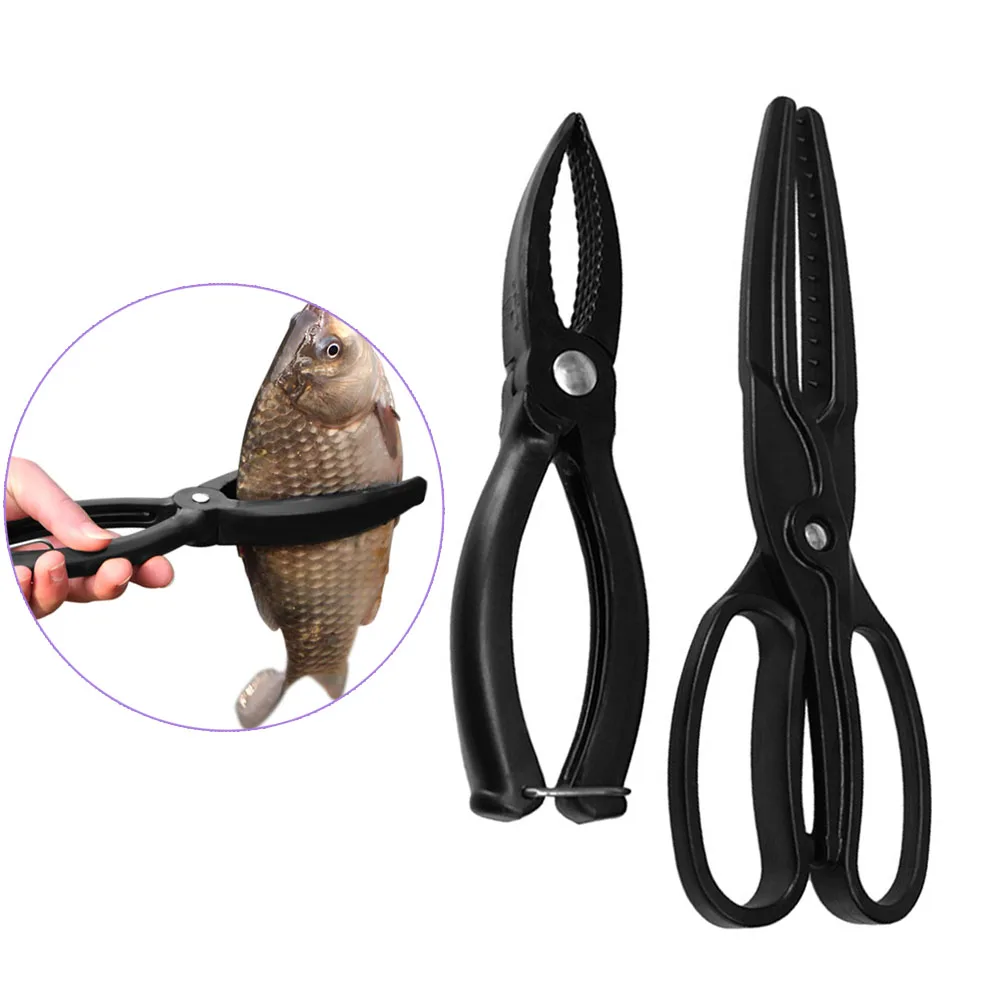 

Control Plastic Fishing Pliers Fish Clamp Device Holder Gripper Fish Grabber Clamp Tackle Gear Tools