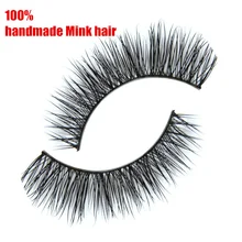 Высокое качество 2 пары ручной работы норковые ресницы натуральные длинные 3D Поддельные ресницы, накладные ресницы Макияж Красота