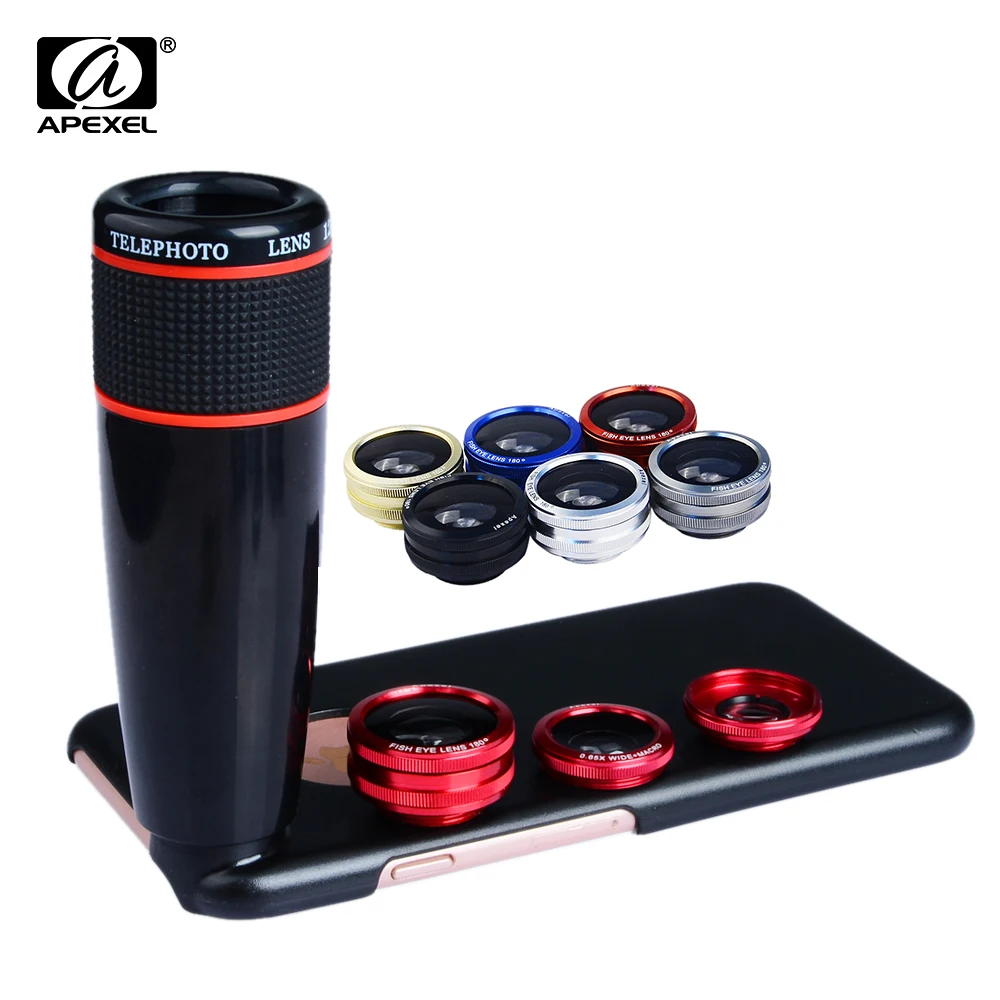 bilder für 4 in 1 Kamera-objektiv-kit 12X Tele Weitwinkel Objektiv & Macro fisheye-objektiv für iphone 6 plus 6 s samsung note4 5 s6 s6 rand plus bilder für 4 in 1 Kamera-objektiv-kit 12X Tele Weitwinkel Objektiv & Macro fisheye-objektiv für iphone 6 plus 6 s samsung note4 5 s6 s6 rand plus