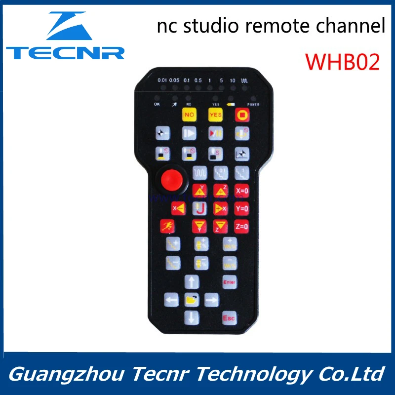 

Wireless CNC Router Handlewheel Nc studio DSP Control handle for CNC Wood Cutting and Engraving Machine