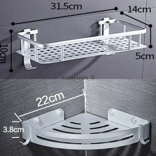 

2019 New Bathroom Shower Organizer Shelf Rack Container Basket Storage Holder Triangle